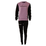 TUTA DONNA 102 G/COLLO CON TASCHE IN FELPA personalizzato con logo - Pubblienne
