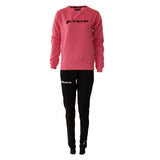 TUTA DONNA 104 G/COLLO CON PAILLETTES IN FELPA personalizzato con logo - Pubblienne