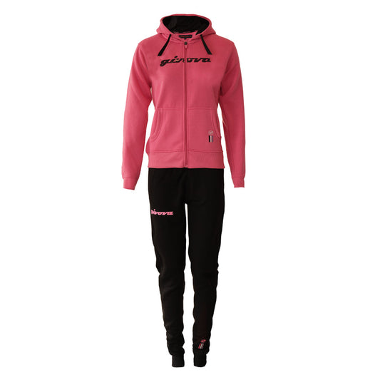 TUTA DONNA 105 PAILLETTES CON CAPP in FELPA personalizzato con logo - Pubblienne