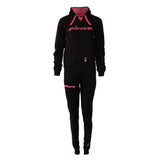 TUTA DONNA 105 PAILLETTES CON CAPP in FELPA personalizzato con logo - Pubblienne