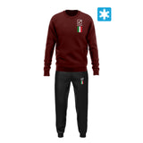 TUTA ITALIA 100 UOMO IN FELPA personalizzato con logo - Pubblienne