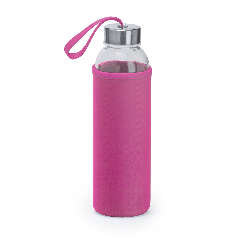 8408 Glassy - Borraccia Da 500ml In Vetro personalizzato con logo - Pubblienne