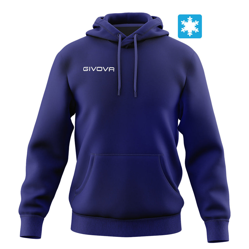 FELPA CON CAPPUCCIO NEW personalizzato con logo - Pubblienne