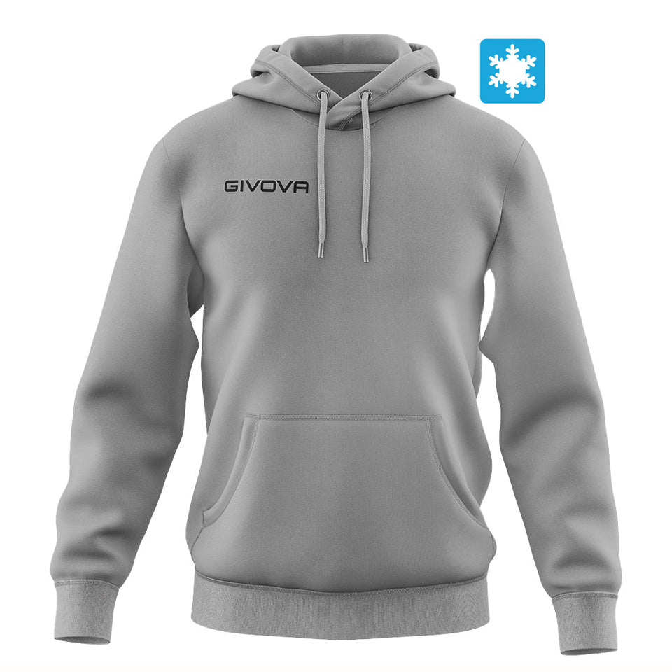 FELPA CON CAPPUCCIO NEW personalizzato con logo - Pubblienne
