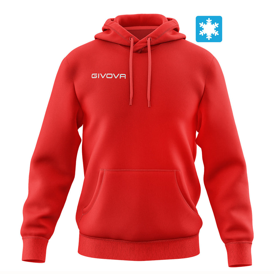 FELPA CON CAPPUCCIO NEW personalizzato con logo - Pubblienne