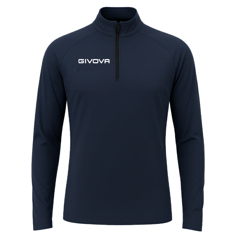 MAGLIA TECNICA HALF ZIP ARMY personalizzato con logo - Pubblienne