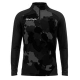 MAGLIA TECNICA HALF ZIP ARMY personalizzato con logo - Pubblienne