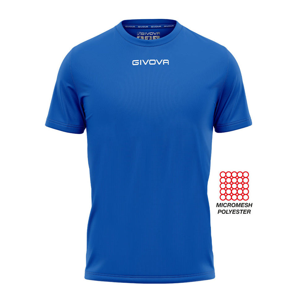 SHIRT GIVOVA ONE MICROFORATA personalizzato con logo - Pubblienne