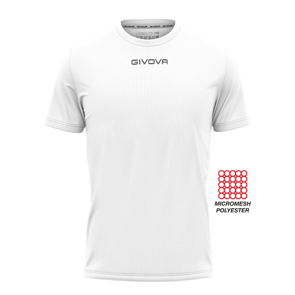 SHIRT GIVOVA ONE MICROFORATA personalizzato con logo - Pubblienne