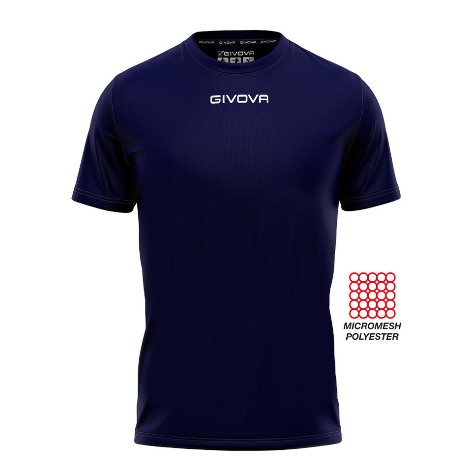 SHIRT GIVOVA ONE MICROFORATA personalizzato con logo - Pubblienne