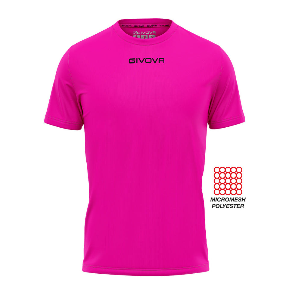 SHIRT GIVOVA ONE MICROFORATA personalizzato con logo - Pubblienne