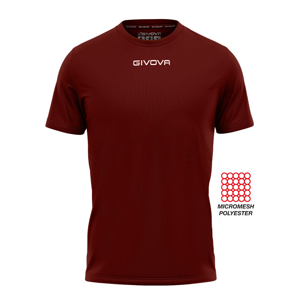 SHIRT GIVOVA ONE MICROFORATA personalizzato con logo - Pubblienne