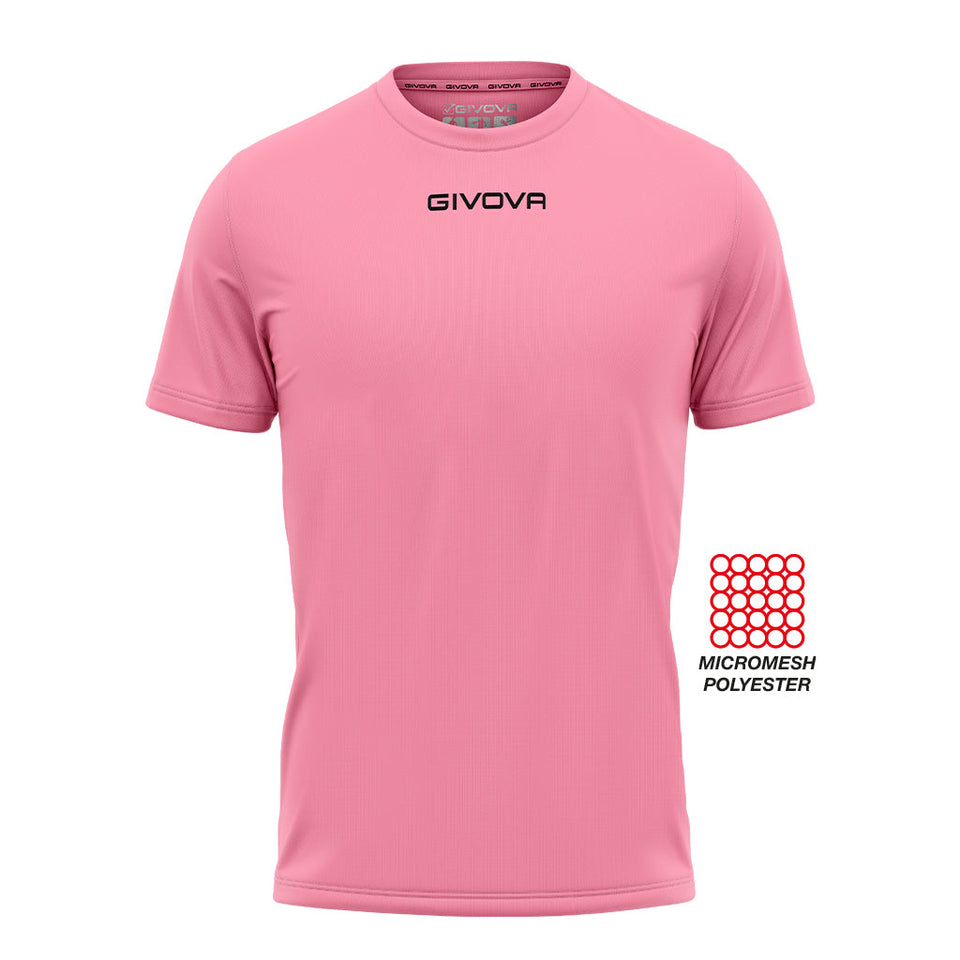 SHIRT GIVOVA ONE MICROFORATA personalizzato con logo - Pubblienne