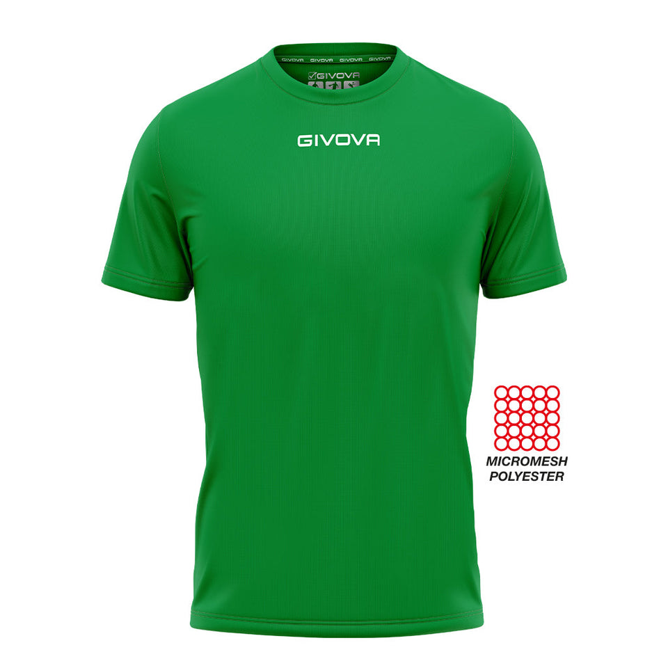 SHIRT GIVOVA ONE MICROFORATA personalizzato con logo - Pubblienne