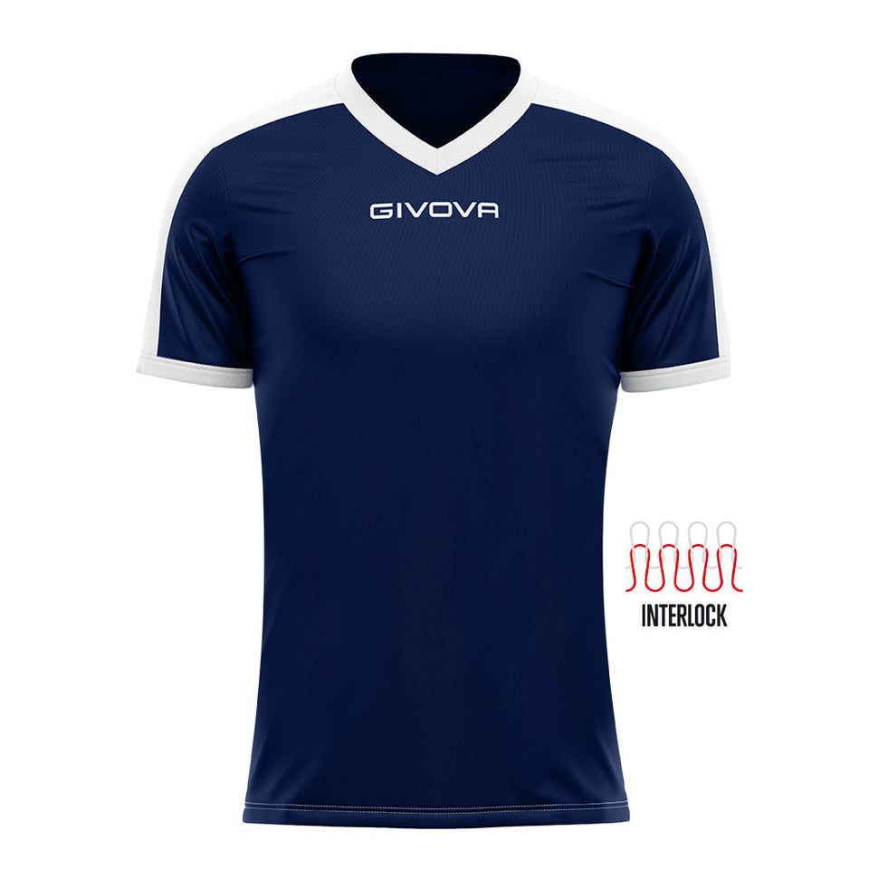 SHIRT REVOLUTION INTERLOCK personalizzato con logo - Pubblienne