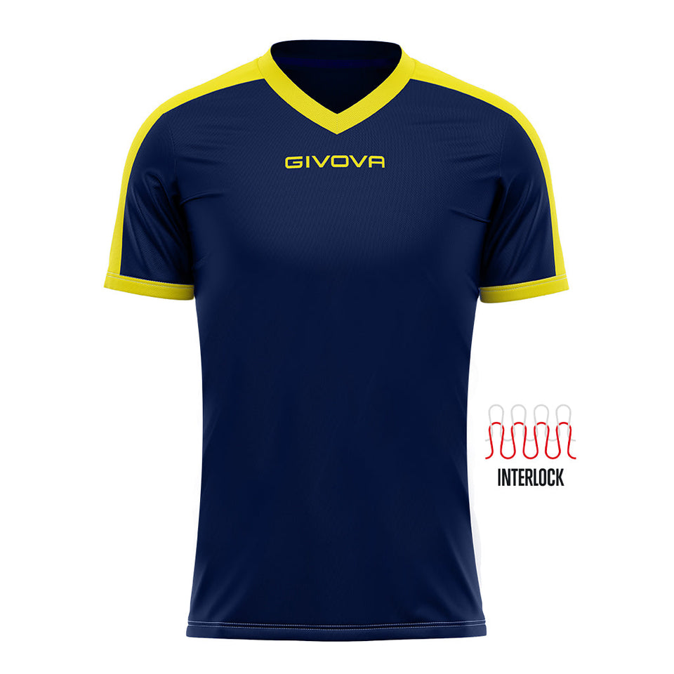 SHIRT REVOLUTION INTERLOCK personalizzato con logo - Pubblienne