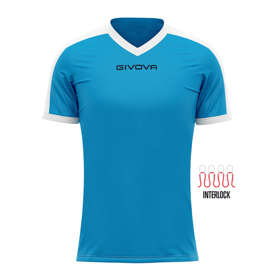 SHIRT REVOLUTION INTERLOCK personalizzato con logo - Pubblienne