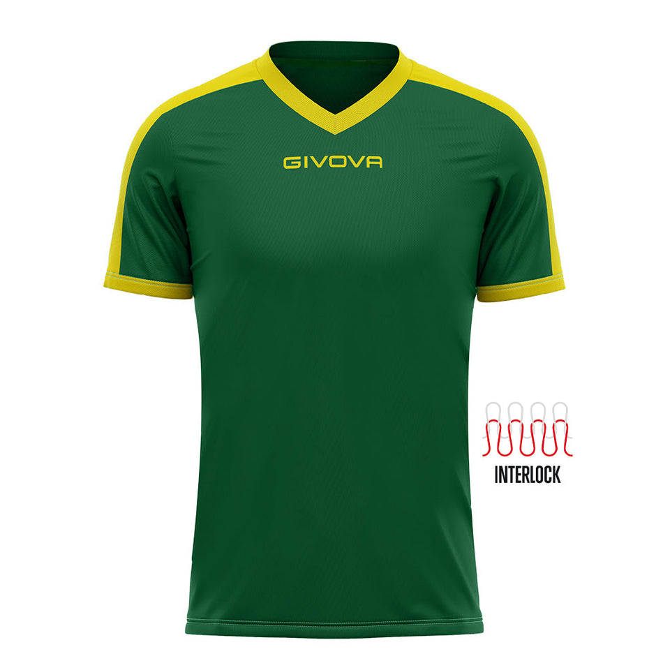SHIRT REVOLUTION INTERLOCK personalizzato con logo - Pubblienne