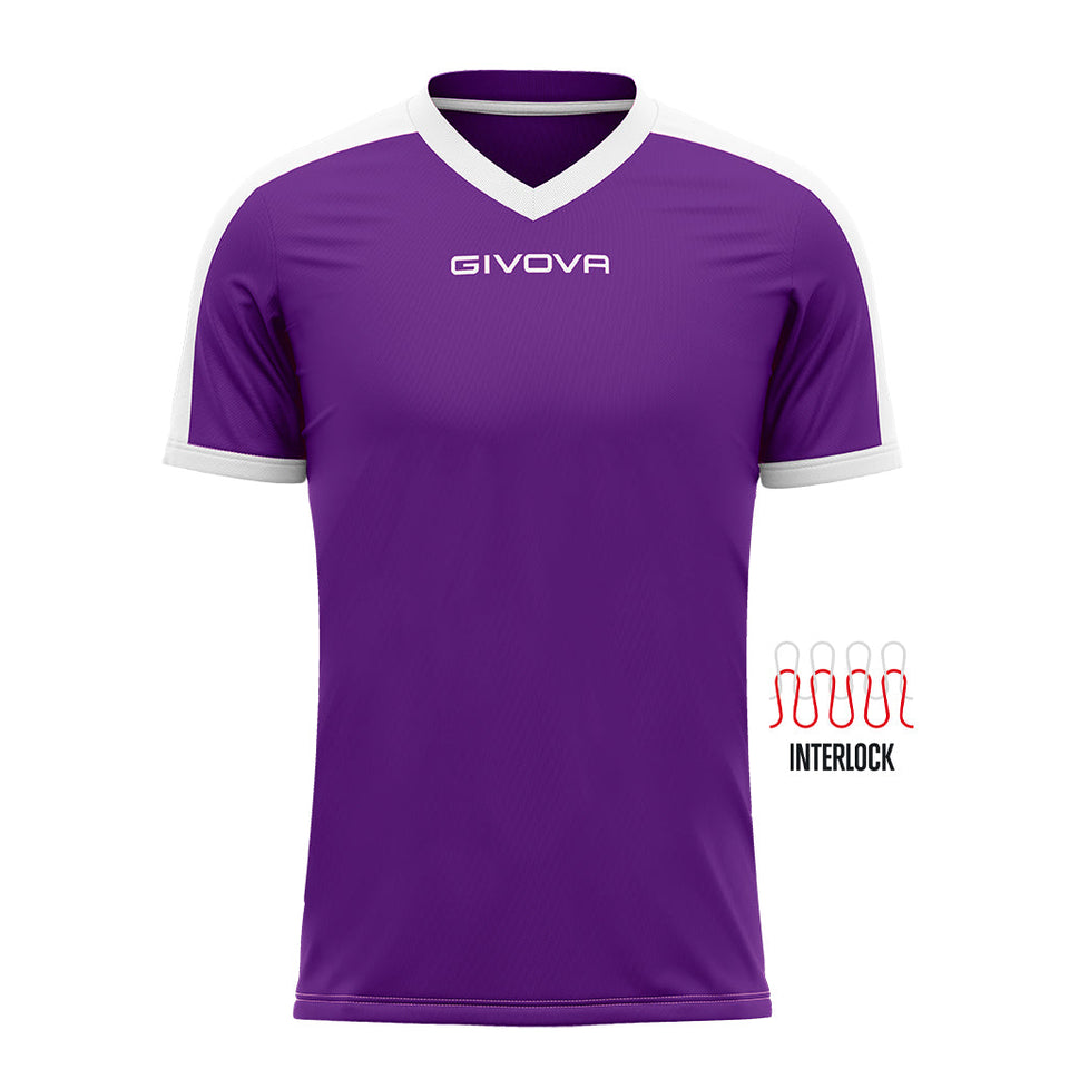 SHIRT REVOLUTION INTERLOCK personalizzato con logo - Pubblienne