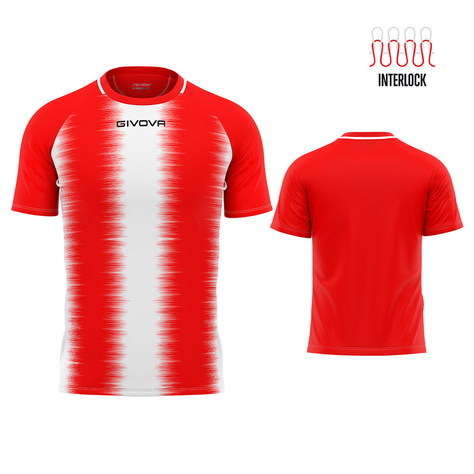SHIRT STRIPE  M/C INTERLOCK personalizzato con logo - Pubblienne