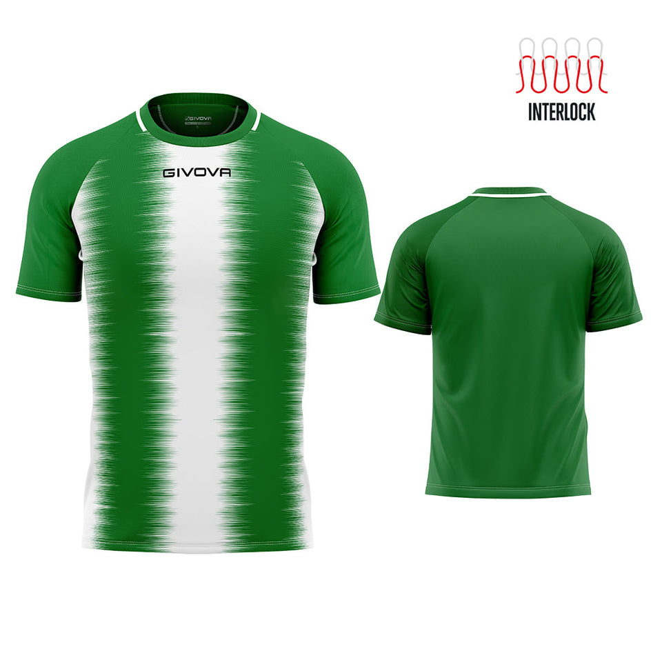 SHIRT STRIPE  M/C INTERLOCK personalizzato con logo - Pubblienne