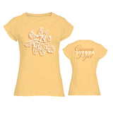 T-SHIRT LADY FLORAL personalizzato con logo - Pubblienne