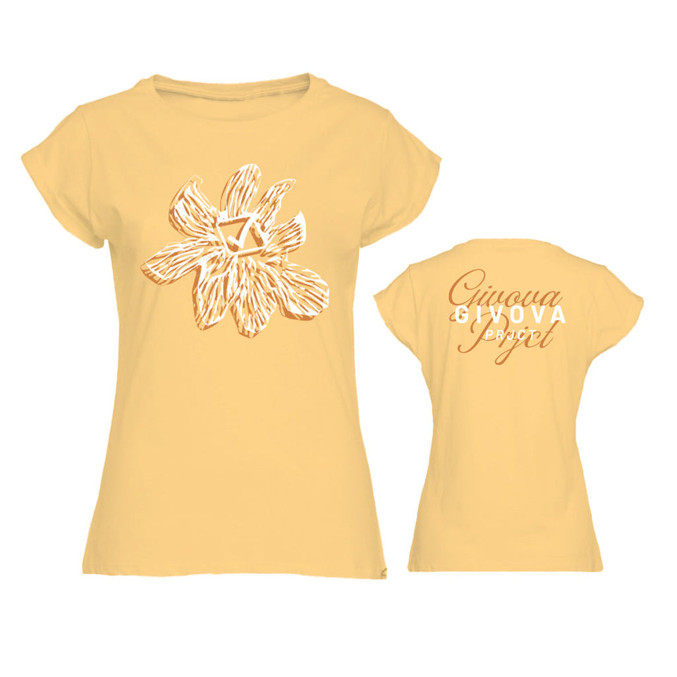 T-SHIRT LADY FLORAL personalizzato con logo - Pubblienne