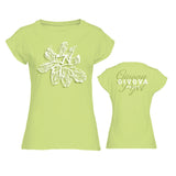 T-SHIRT LADY FLORAL personalizzato con logo - Pubblienne