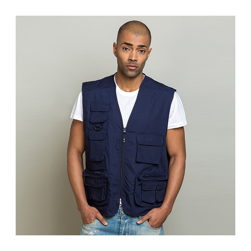 Gilet Multitasca Policotton personalizzato con logo - Pubblienne