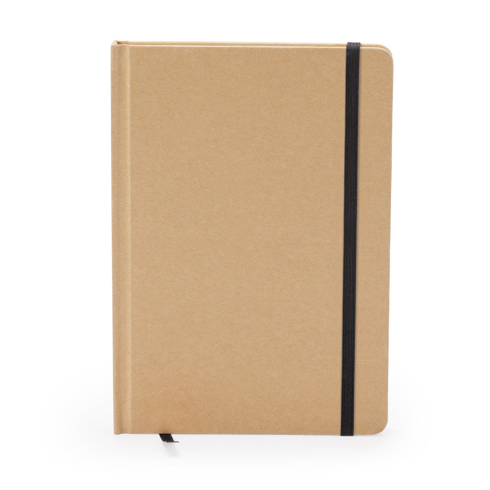 2093 Righi - Blocco Note Formato A5 Con Copertina Rigida In Cartone Riciclato personalizzato con logo - Pubblienne
