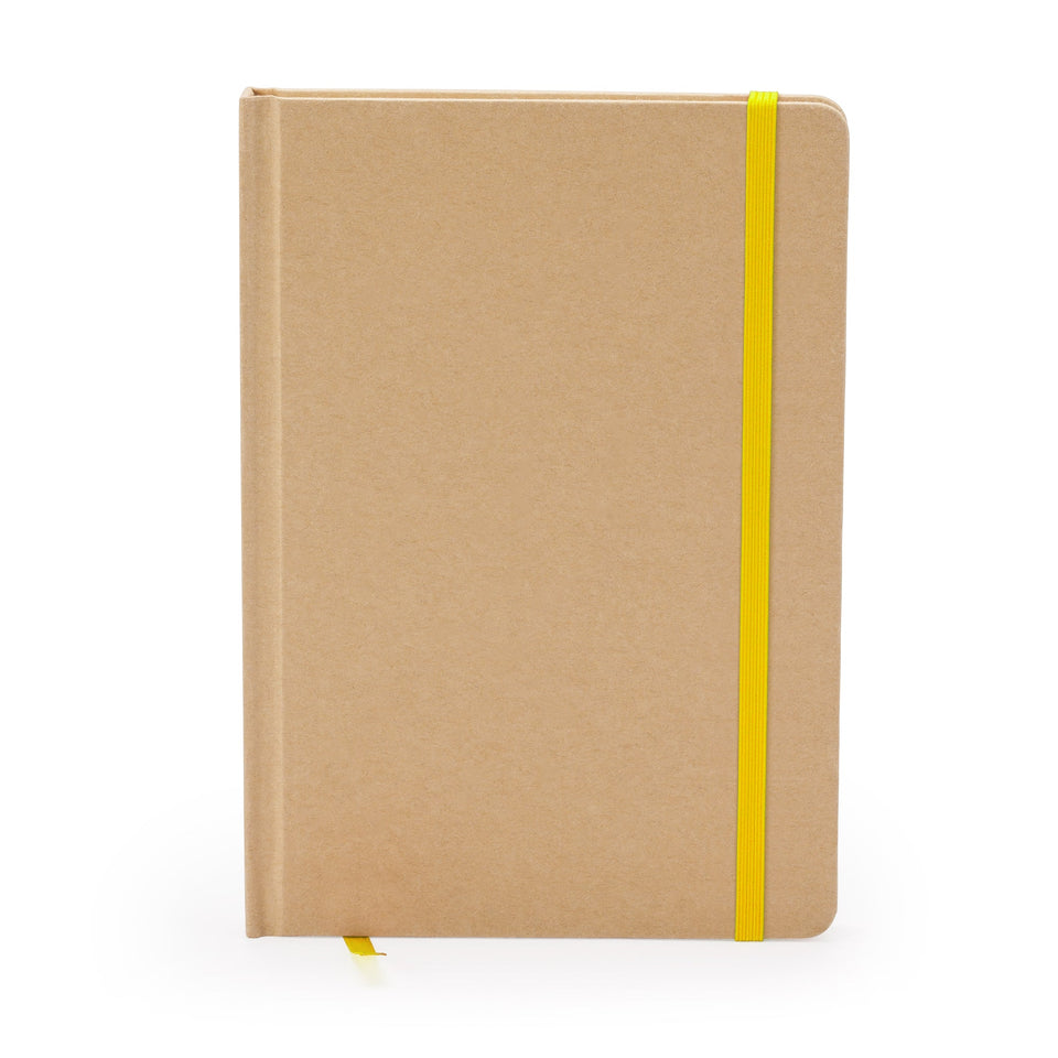 2093 Righi - Blocco Note Formato A5 Con Copertina Rigida In Cartone Riciclato personalizzato con logo - Pubblienne