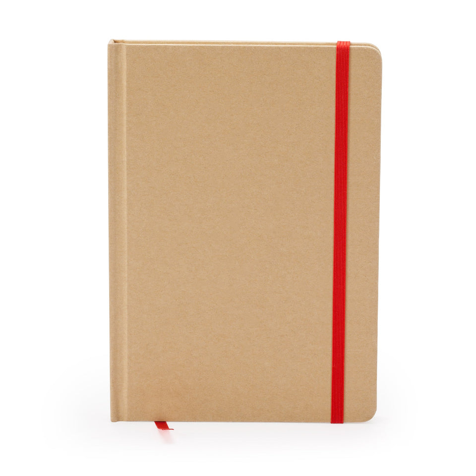 2093 Righi - Blocco Note Formato A5 Con Copertina Rigida In Cartone Riciclato personalizzato con logo - Pubblienne