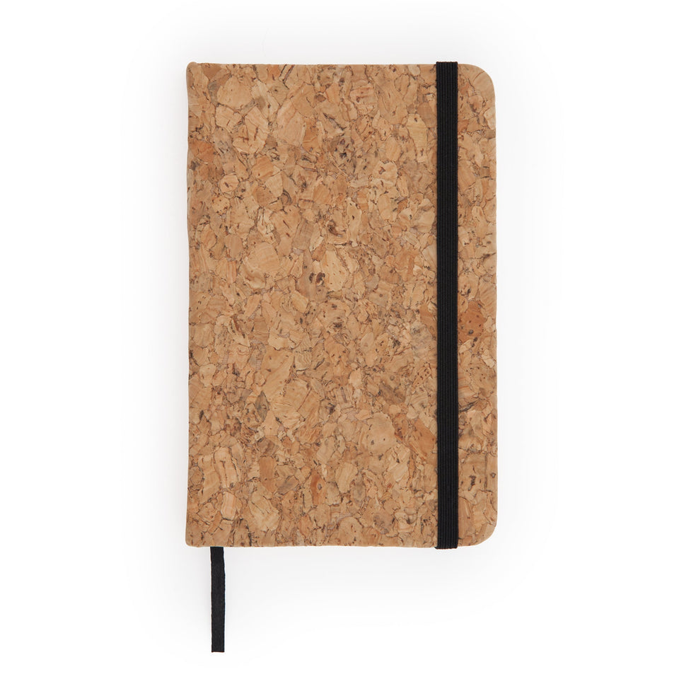 2091 Bali - Block Notes in Sughero A6 personalizzato con logo - Pubblienne
