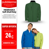 NEBRASKA - Soft Shell Roly personalizzato con logo - Pubblienne