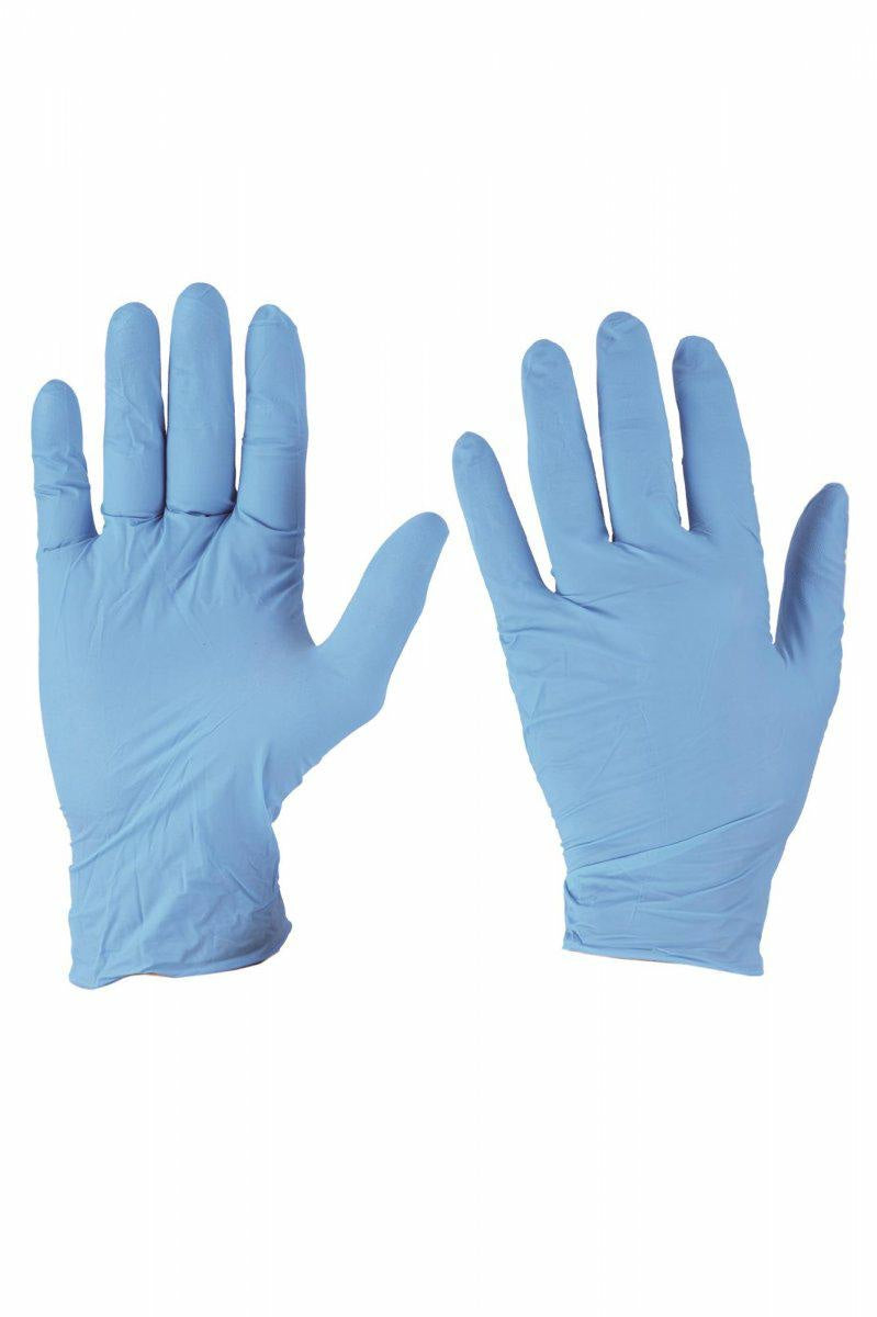 GUANTI IN NITRILE MONOUSO BOX DA 100 PEZZI personalizzato con logo - Pubblienne