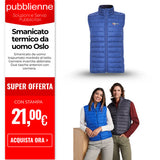 Smanicato termico da uomo Oslo personalizzato con logo - Pubblienne