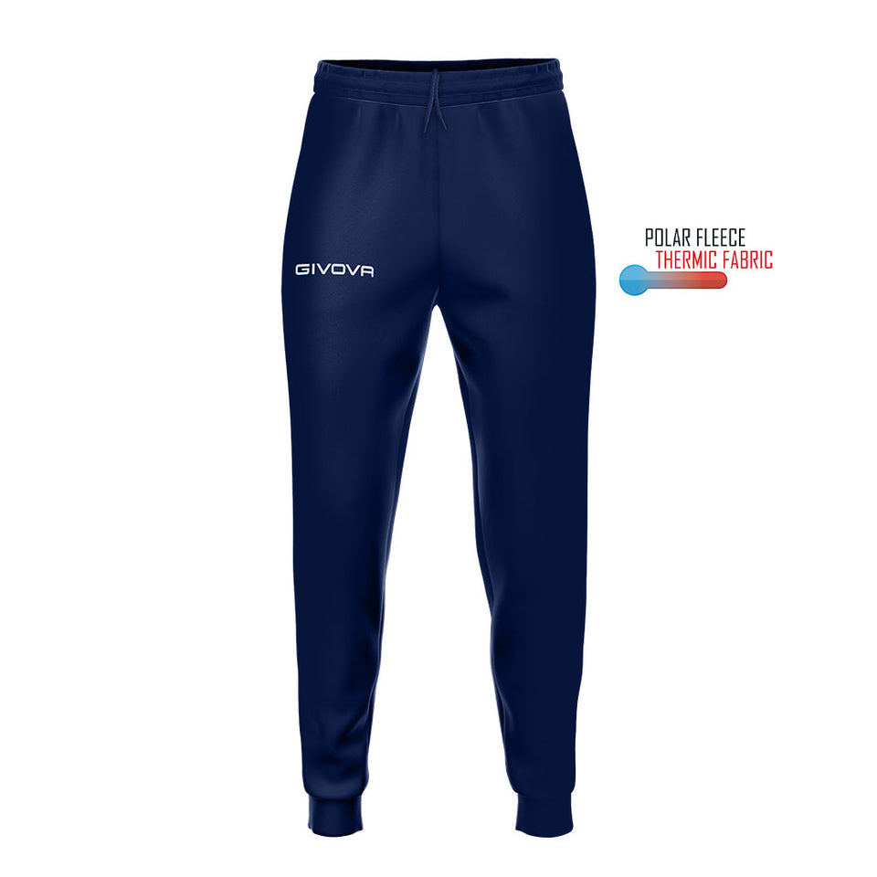 PANTALONE GIVOVA ONE POLARFLEECE personalizzato con logo - Pubblienne