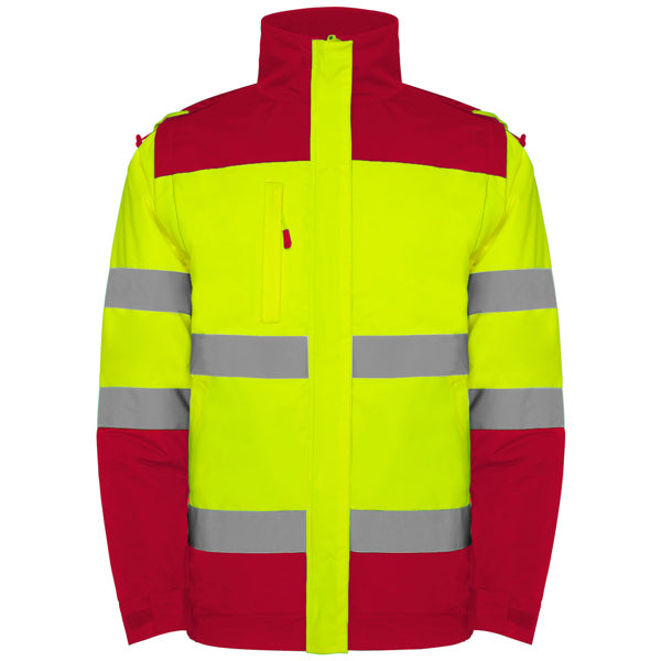 R9304 - Roly Epsilon Parka Uomo Alta Visibilità personalizzato con logo - Pubblienne