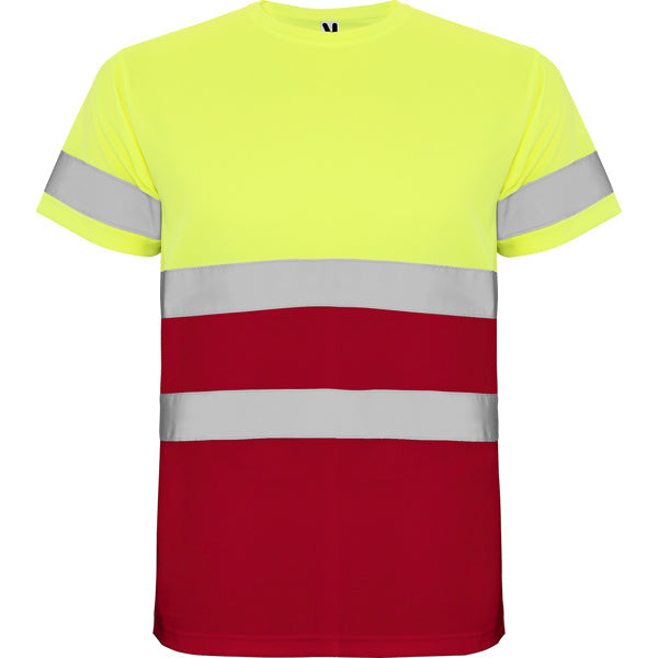 R9310 - Roly Delta T-Shirt Uomo Alta Visibilità personalizzato con logo - Pubblienne