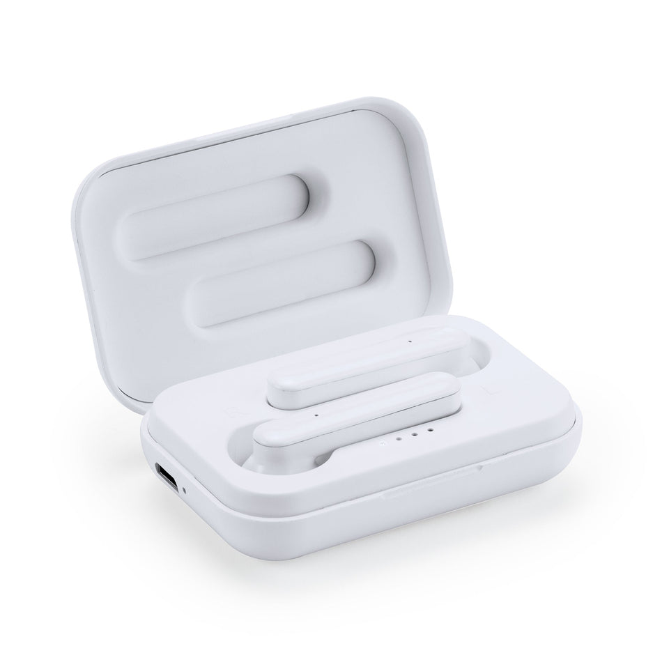 6106 Jazz - Auricolari Bluetooth 5.0 con custodia di ricarica personalizzato con logo - Pubblienne
