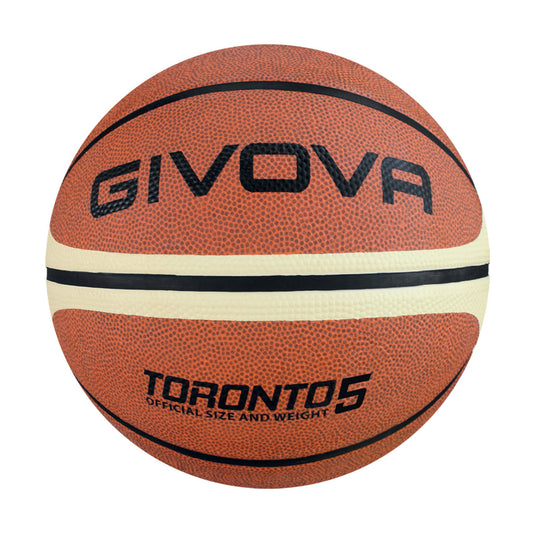 PALLONE BASKET TORONTO N.5 (B1500) personalizzato con logo - Pubblienne