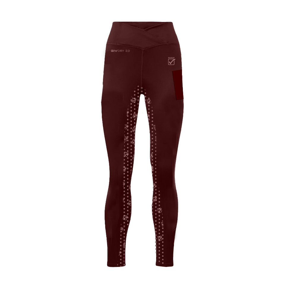 LEGGINS ECO HORSE personalizzato con logo - Pubblienne