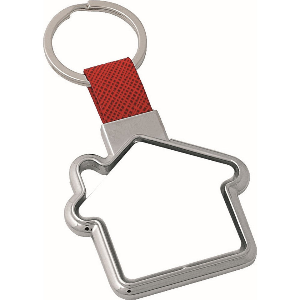 0608 Dom - Portachiavi Girevole personalizzato con logo - Pubblienne