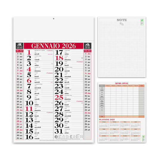 Calendario Olandese personalizzato con logo - Pubblienne