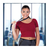 Cordoncino da collo Safety personalizzato con logo - Pubblienne