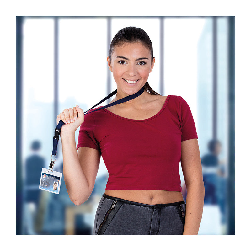 Cordoncino da collo Safety personalizzato con logo - Pubblienne
