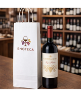 Shopper portabottiglie in carta