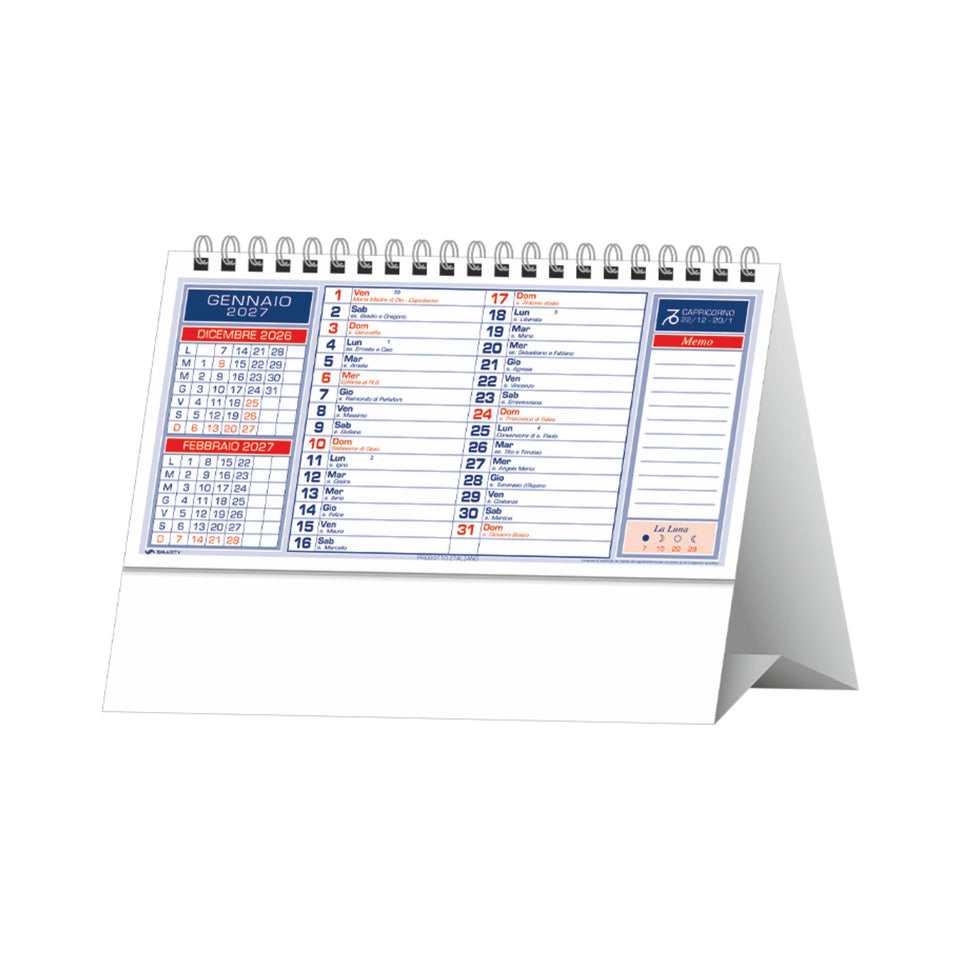 CALENDARIO DA TAVOLO BASIC personalizzato con logo - Pubblienne