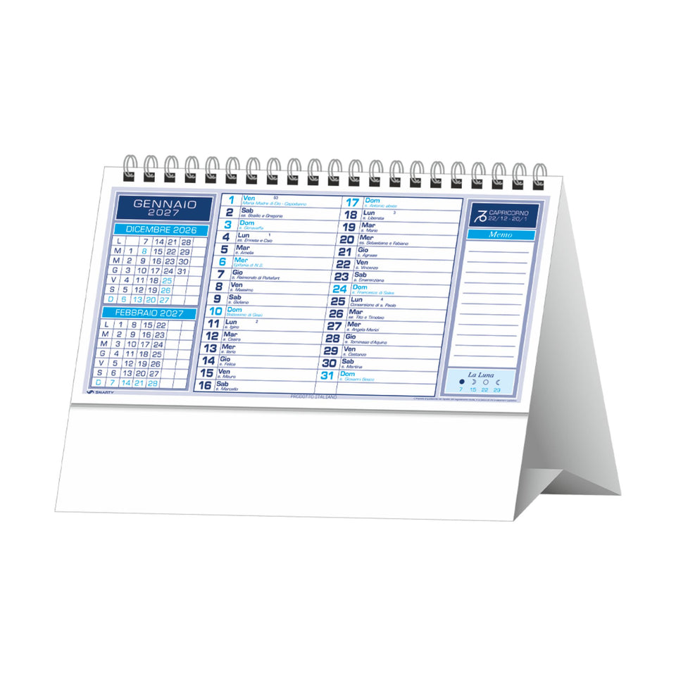CALENDARIO DA TAVOLO BASIC personalizzato con logo - Pubblienne