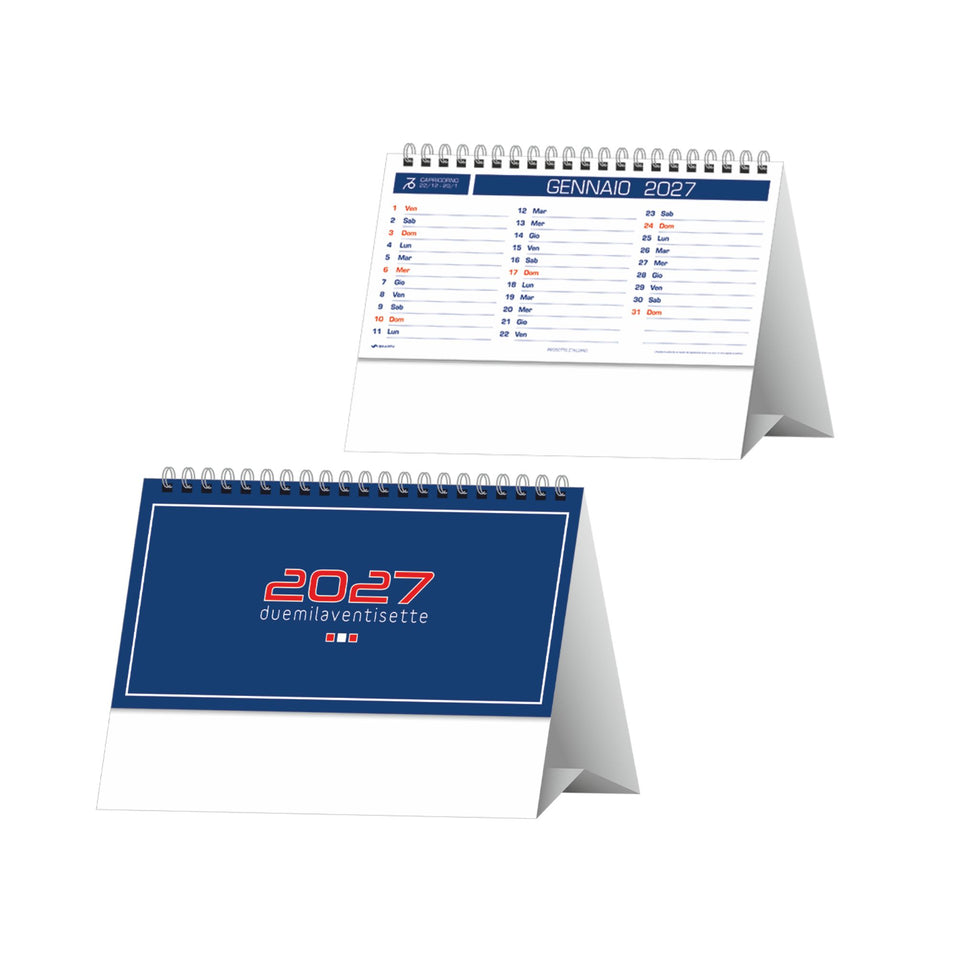 CALENDARIO DA TAVOLO BASIC personalizzato con logo - Pubblienne